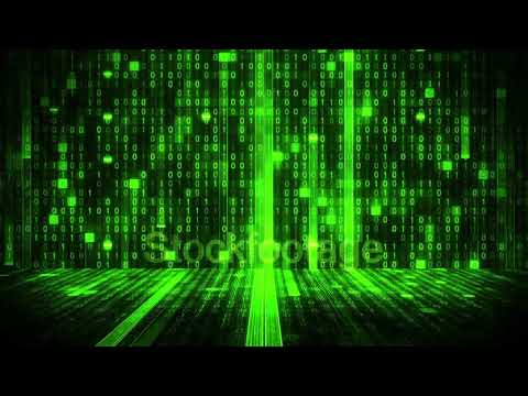 Data stream Big data fall.Data stream. Big data fall.Binary code drop