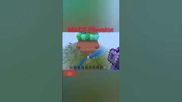 Mace Elevator || 1.21 || Minecraft Build #minecraft #minecraftshorts