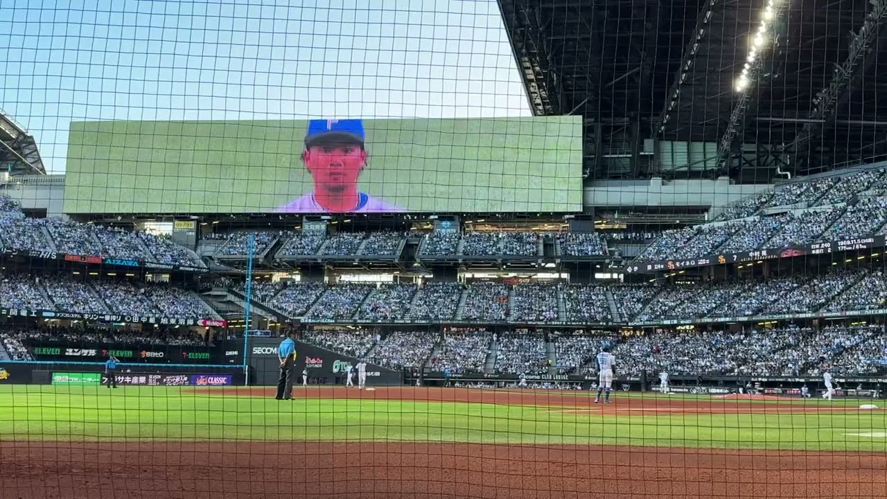 2025/8/24 エスコン 伊藤大海 登場曲（9回表） It’s Time 北海道日本ハムファイターズ 《ファイターズ超夏祭り》