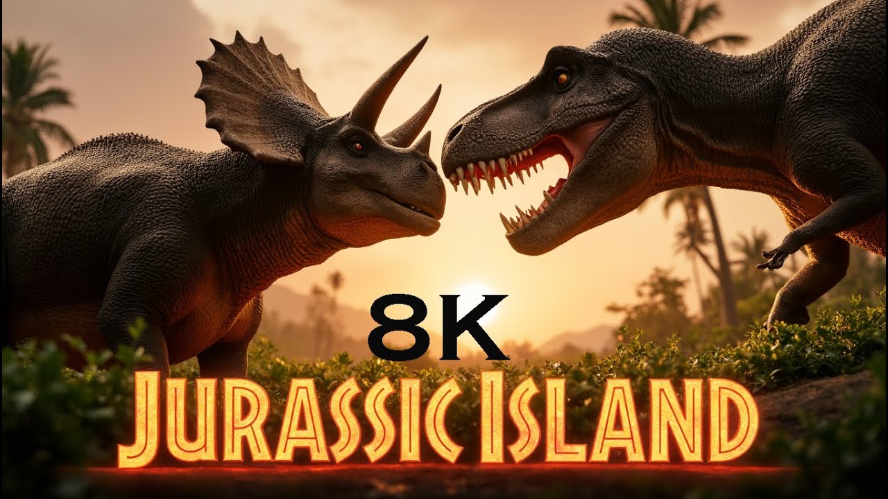 JURASSIC ISLAND 8K AI Shortfilm Part 1 I The VFX CHANNEL - YouTube
