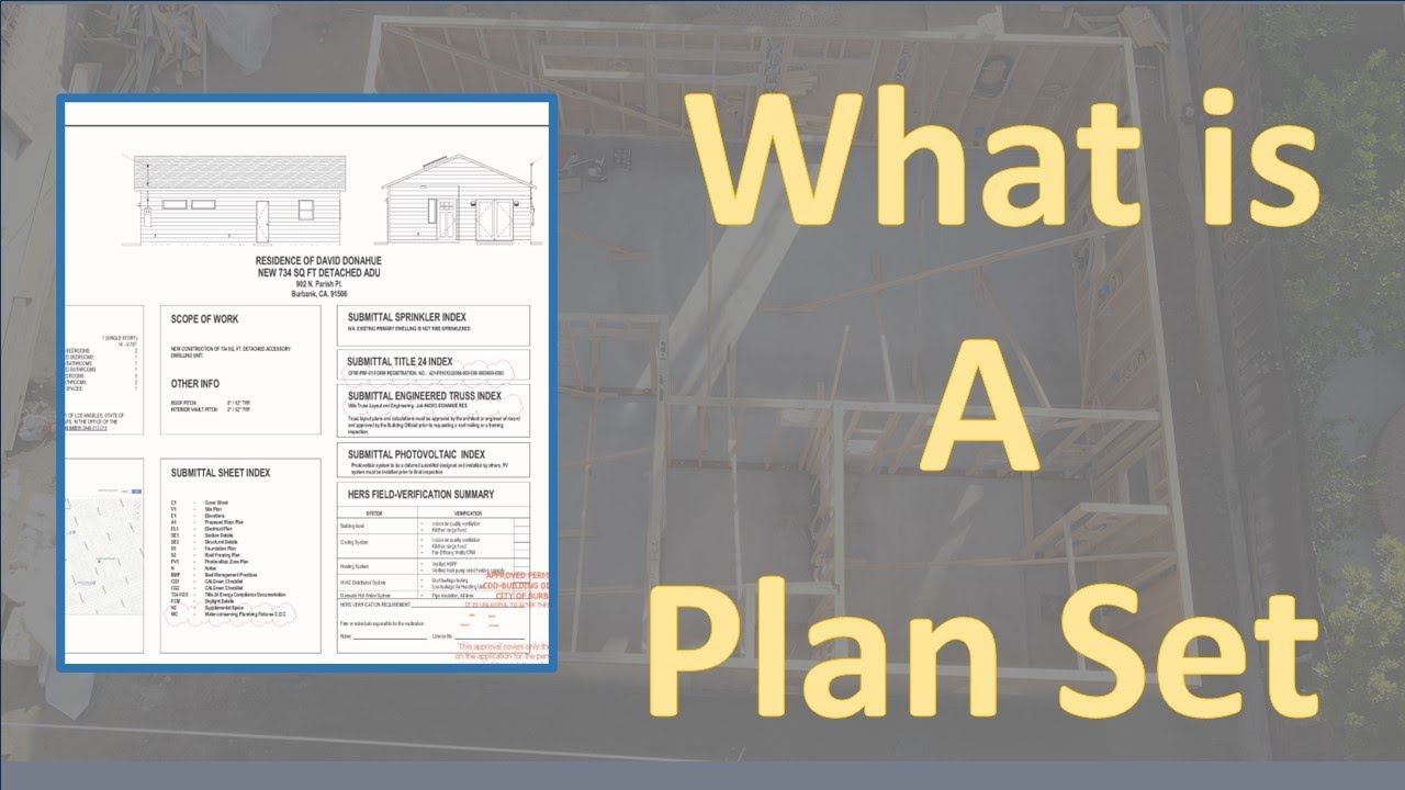 Plan set for your ADU - YouTube