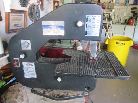 Adjusting a 3 wheel band saw