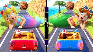 Mario Party Superstars Minigames - Peach VS Daisy VS Rosalina VS Pauline (Hardest Difficulty)