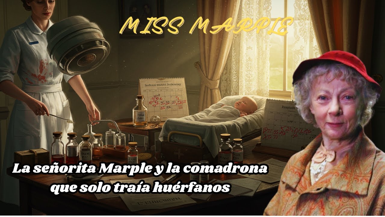 La señorita Marple y la comadrona que solo traía huérfanos| Un misterio de la señorita Marple..