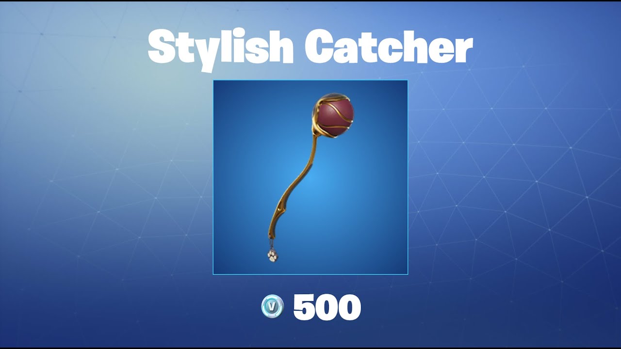 Stylish Catcher Fortnite Pickaxe YouTube