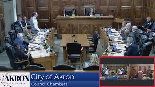 City of Akron Council Meeting - 10.20.2025