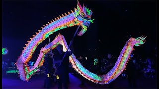 Neon Dragon Dance in Sabah 2025