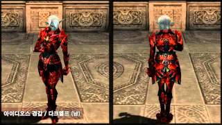 Lineage 2 - Eternal Armor Set on Dark Elf R99 (Goddess of Destruction)