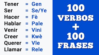 100 Verbos más usados + 100 Frases en Español-Criollo =  100 Vèb ki pi itilize + 100 Fraz an Panyòl screenshot 5