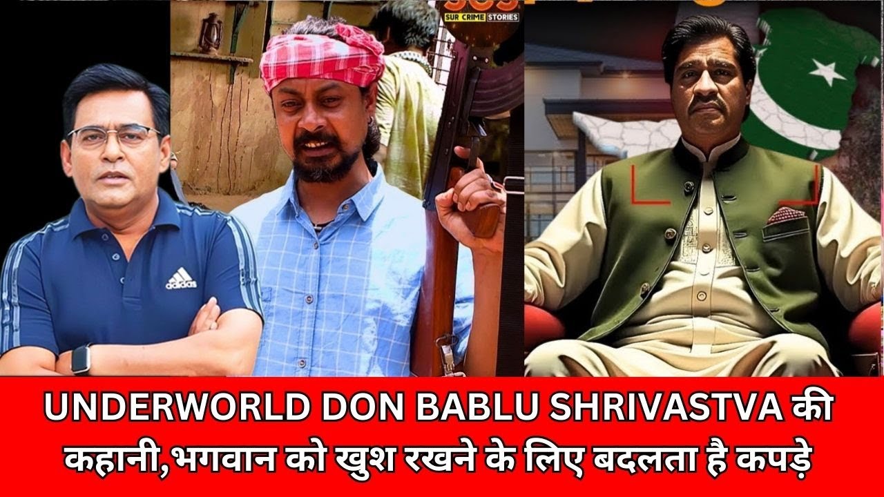 UNDERWORLD DON BABLU SHRIVASTVA की कहानी,भगवान को खुश रखने के लिए बदलता है कपड़े CRIME TAK