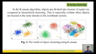 The Same Size Distribution of Data Based on Unsupervised Clustering Algorithms