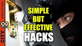10 Easy & Inexpensive Hacks to BurglarProof Your Home