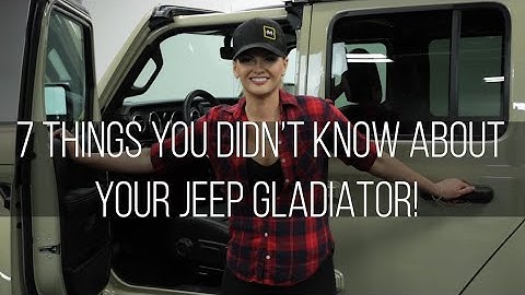7 Jeep Gladiator Easter Eggs You Didn