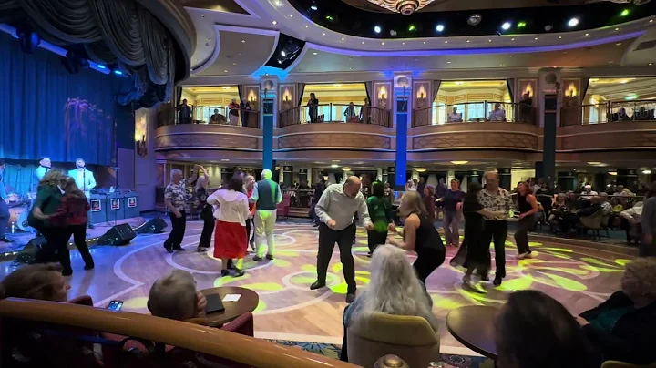 Cunard Queen Elizabeth August 2025. Queens Room Live, The Jack Pack, Johnny B. Goode , a Jive