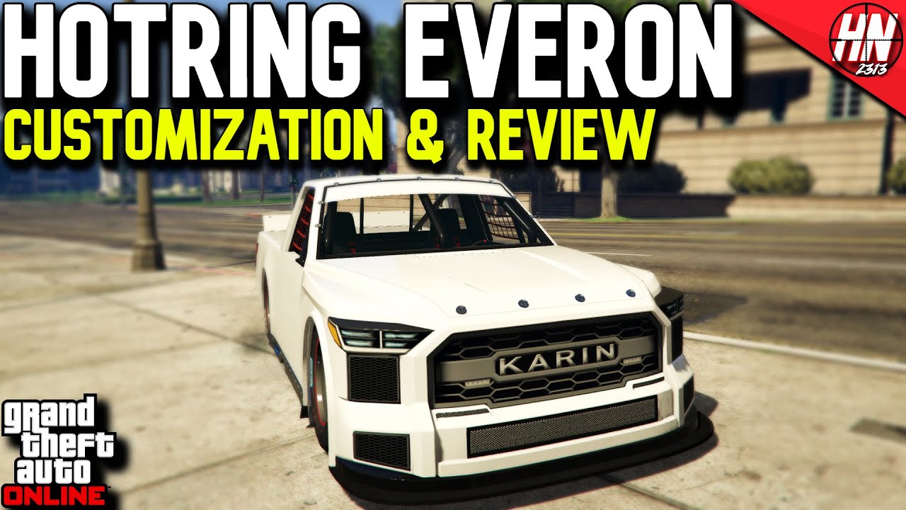 Karin Hotring Everon Customization & Review GTA Online YouTube