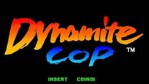 Dynamite Cop (Arcade)