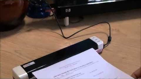 Máy scan plustek S410, Máy scan di động nhỏ gọn cho người hay đi lại.