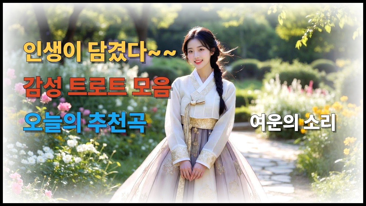 첫 소절에 심장 훅! | 중독주의 🚨 | 트로트 한 방에 오늘 기분 역전! | 여운의 소리 트로트 | 감성 트로트 플레이리스트