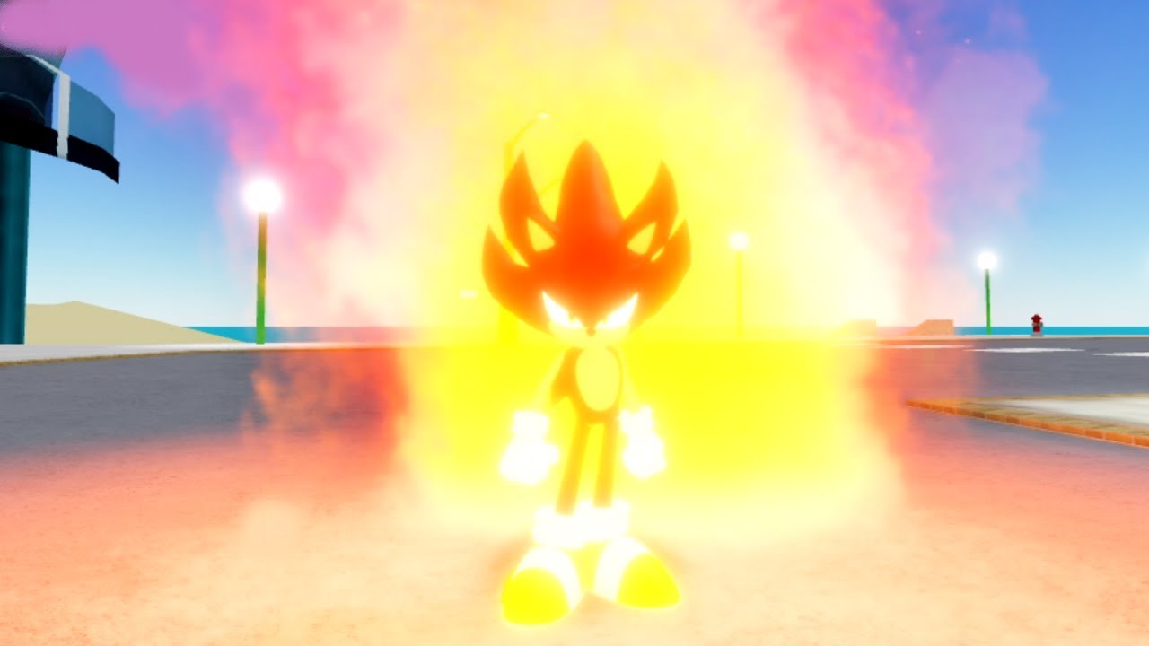 Sonic Universe Rp Hidden Power Badge Fire Sonic Roblox Youtube - super sonic face roblox