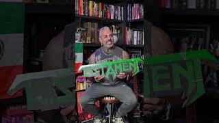Jose Mangin Reveals One of the Coolest Pieces of Metal Memorabilia in His Collection.