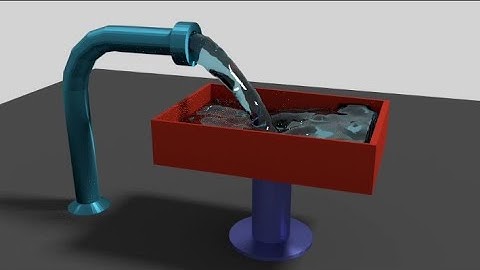 Project#5 : Fluid simulation |Blender 2.79 |