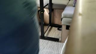 How to lower an RV table