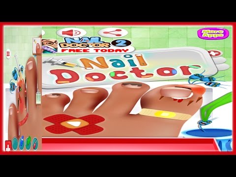 Fun Baby Care - Kids Game Video Nail Doctor Up Bath Time - Kids Emergency Doctor Gameplay for Girls