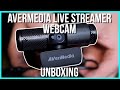 AVerMedia Live Streamer Webcam Unboxing (No Talking)