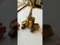 I Pressed One Button… and This Tiny Metal Cube Turned Into a FULL Excavator⚙️#FYP#Viral#transformer
