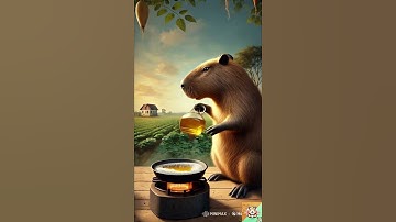 Capybara Cooking Challenge: Adorable Capybara Tries to Cook – Hilarious Results!