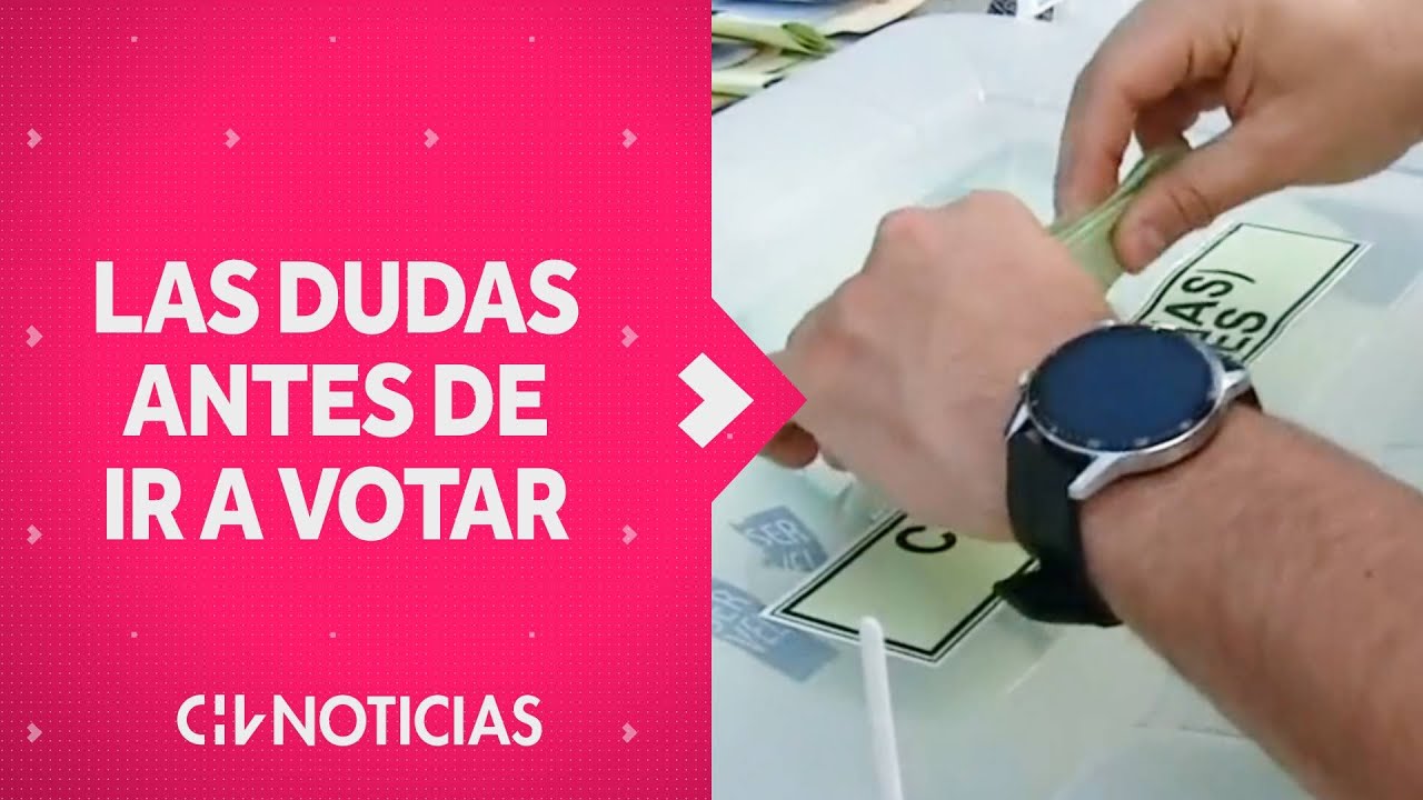 LAS DUDAS ANTES DE VOTAR: Todo lo que debes saber sobre las Elecciones ...