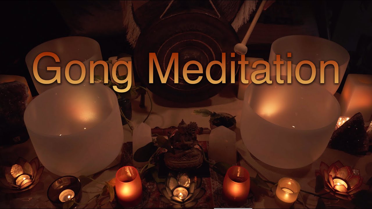 Instruments of Meditation Gong Sound Bath (No Talking) YouTube