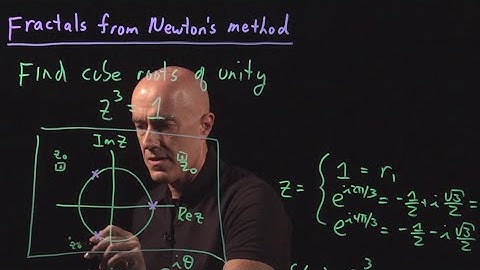 Fractals from Newton’s Method | Lecture 18 | Numerical Methods for Engineers