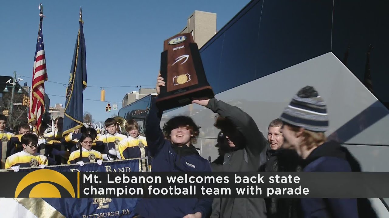 Mt. Lebanon Home Football Team YouTube
