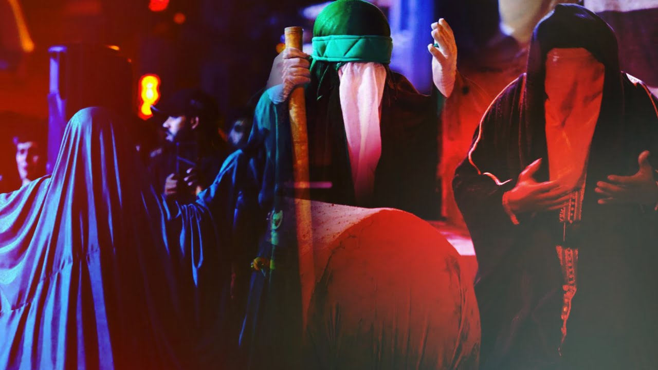 المشهد التمثيلي لاستقبال ضعن الامام الحسين محرم 1444