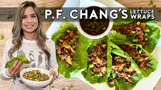 P.f. Changs Chicken Lettuce Wraps How To Make Chicken Lettuce Wraps