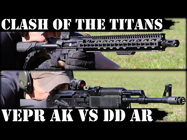 Clash of the battle rifle titans: SCAR VS VEPR 