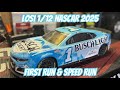 Losi  1/12 Nascar Busch Light 2025  Chevy Camaro First Run And Speed Run