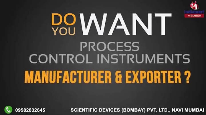Process Control Instruments by Scientific Devices (bombay) Pvt. Ltd., Navi Mumbai