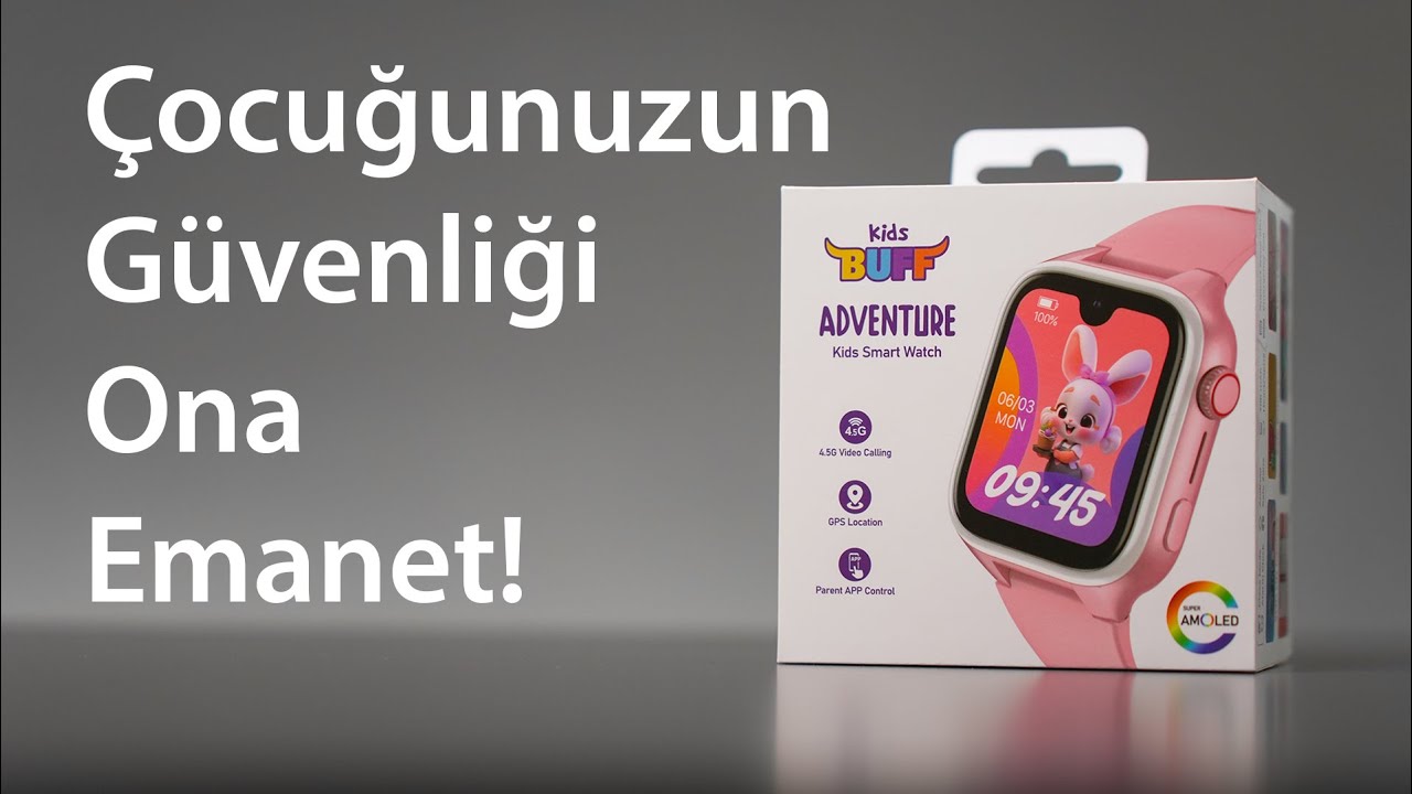 Buff Kids Adventure Güvenlik Dolu Çocuk Saati