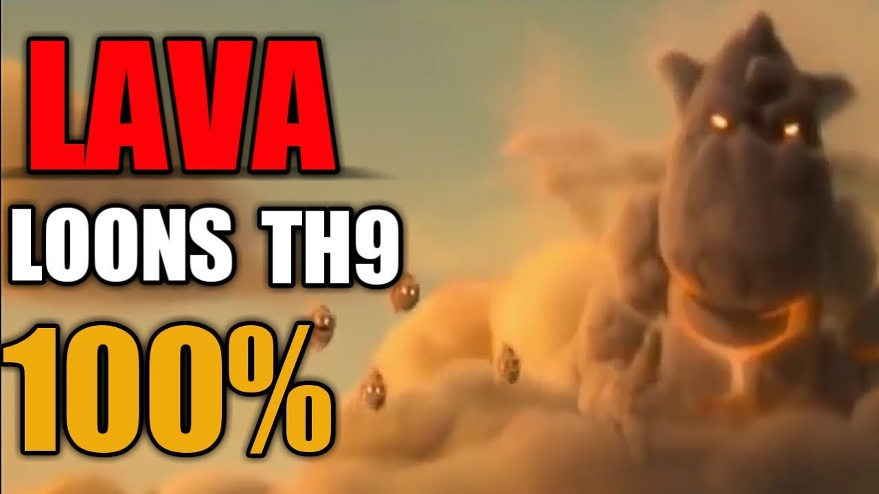 Th9 lavaloon attack strategy 2017-2018 + Live Attacks