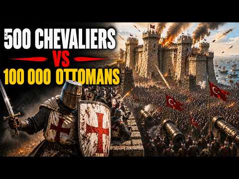 How Did 500 Knights Hold Out Against 100,000 Ottoman Soldiers for Six Months?