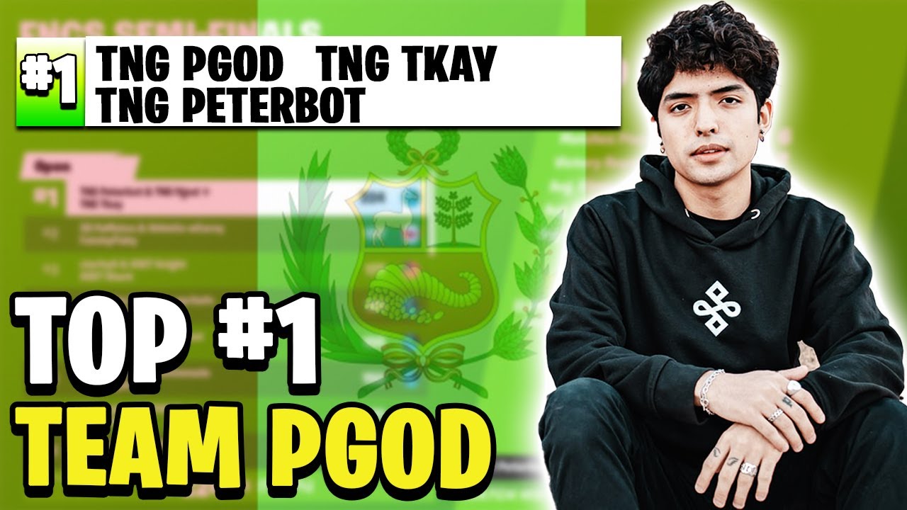 PGOD TOP 1 FNCS ✅STREAMERS QUEDAN SORPRENDIDOS por el NIVEL de PGOD ✅ EL MEJOR MOMENTO de PGOD