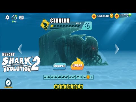 Hungry Shark Evolution exe NEW UNLOCKED CTHULHU IS DAMNED AND THIS HAPPENS! All 24 Sharks HACK MOD