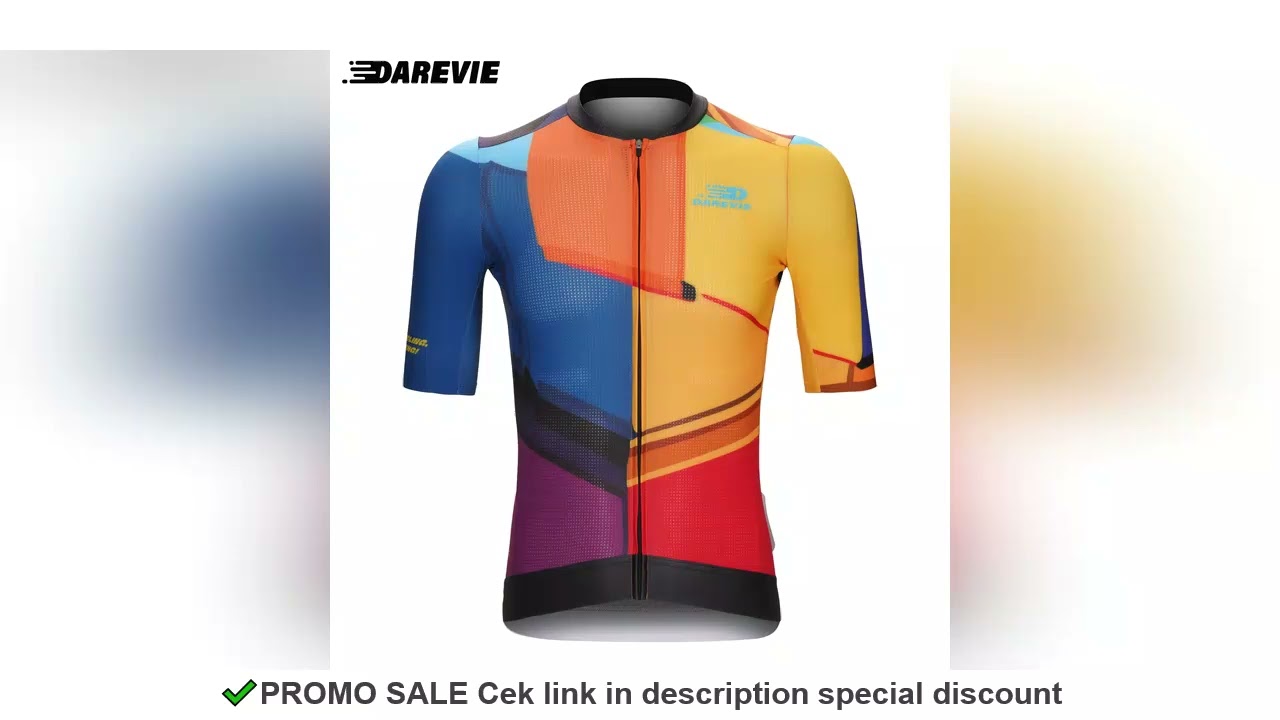 DAREVIE Men's Cycling Jersey PRO Level Quick Dry Breathable Man Cycling Maillot Durable Fashion Colo