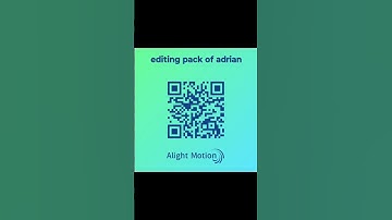 editing pack of adrian (qr code xml and am link)