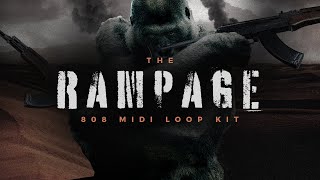808 MIDI Loop Kit 2021 - “Rampage” | Kit Preview   Download   MPC Cook Up