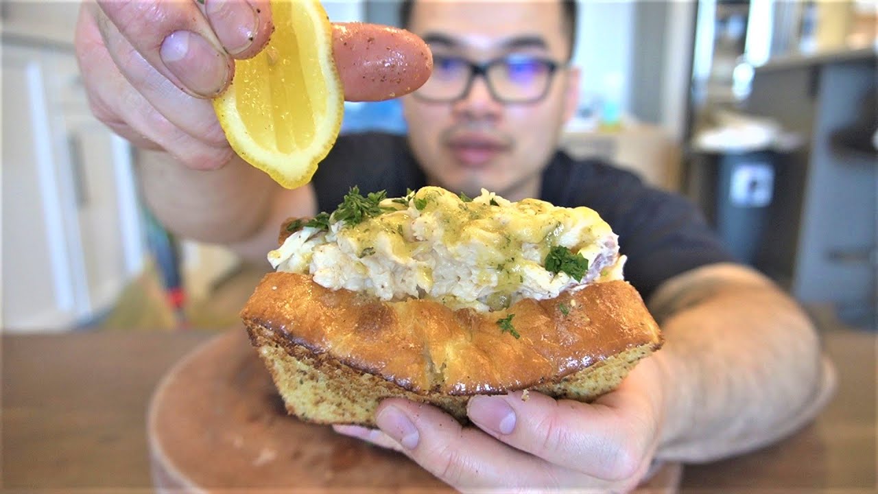 How to Cook a LOBSTER ROLL (Step by Step, Steps) YouTube