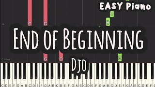 End of Beginning (Easy Version) - Djo