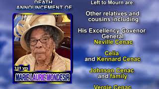 Marie Laurie Mondesir long